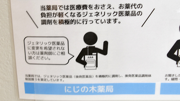 ジェネリック対応