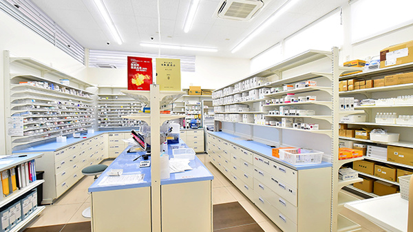 ウォンツ宇部沼1丁目薬局の調剤室