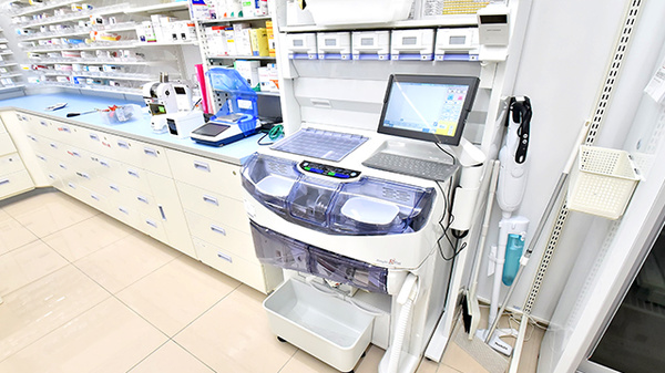 ウォンツ宇部沼1丁目薬局の調剤器具