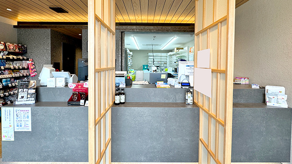 新生堂薬局 浄水通り店の受付/カウンター