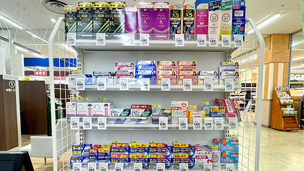 新生堂薬局 サンリブ久留米店の一般医薬品