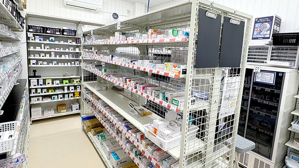 ユタカ薬局宇治御蔵山の調剤室