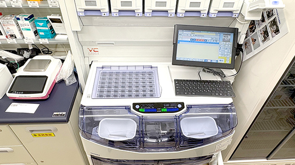 ユタカ薬局宇治御蔵山の調剤器具