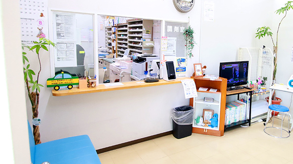 レデイ薬局　川内店の受付/カウンター