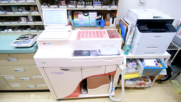 レデイ薬局　川内店の調剤器具