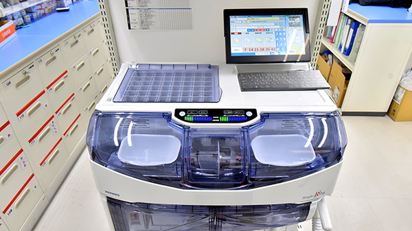 調剤薬局ツルハドラッグ郡山荒井店の調剤器具