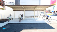 調剤薬局ツルハドラッグ岸和田下松店の駐輪場