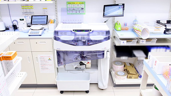 スギ薬局 塩尻北店の調剤器具