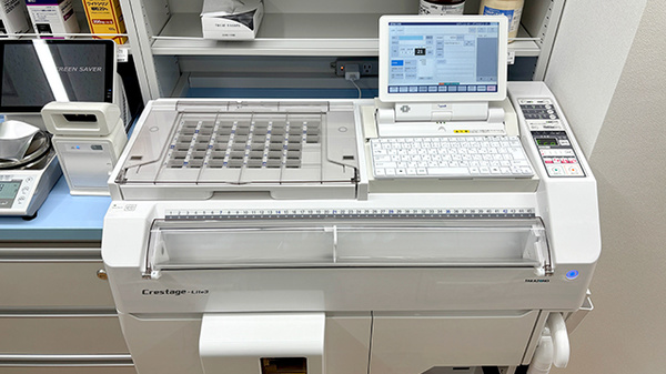 ドラッグセイムス池上北口薬局の調剤器具
