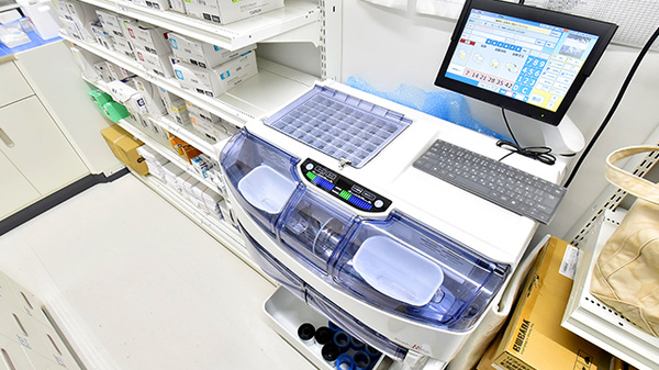 調剤薬局ツルハドラッグ那須塩原島方店の調剤器具