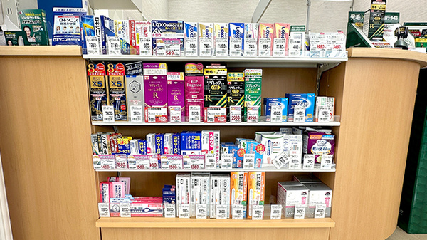セキ薬局　鶴ヶ島店の一般医薬品