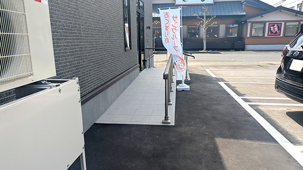 サンケア薬局城下店のバリアフリー設備