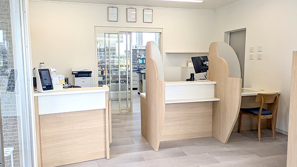 サンケア薬局城下店の受付/カウンター
