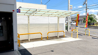 ユタカ薬局大津唐崎の駐輪場