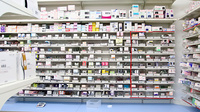 ウェルネス薬局 メディカルモール田和山店の薬棚