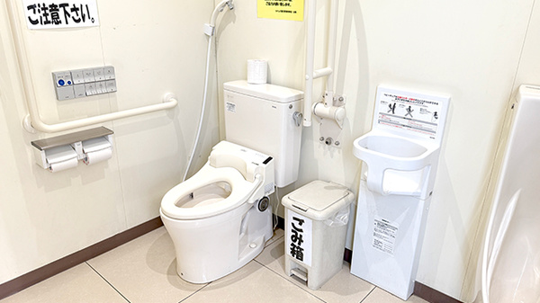 ドラッグセイムス春日部備後東薬局のお手洗い