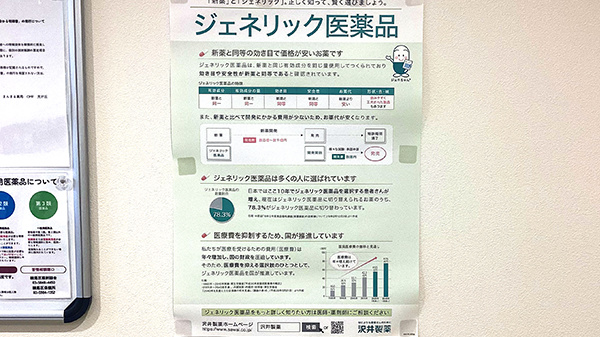 まんまる薬局　光が丘店のジェネリック対応