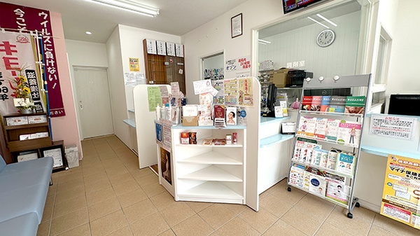 ときわ薬局川越西口店の受付/カウンター
