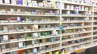 ハート薬局緑町店の薬棚