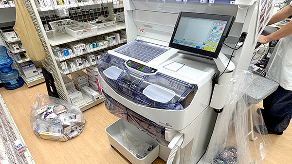 ユタカ薬局伏見深草の調剤器具