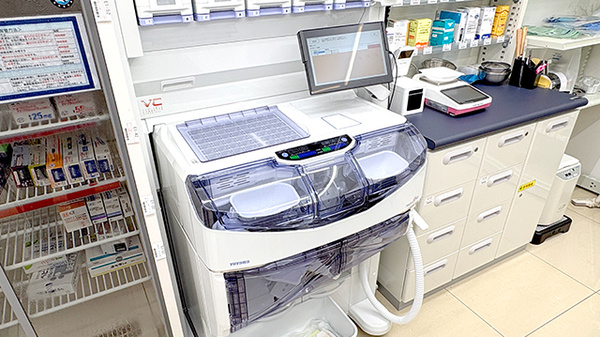 ユタカ薬局甲西の調剤器具