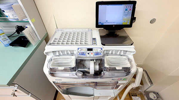 よりみち薬局の調剤器具