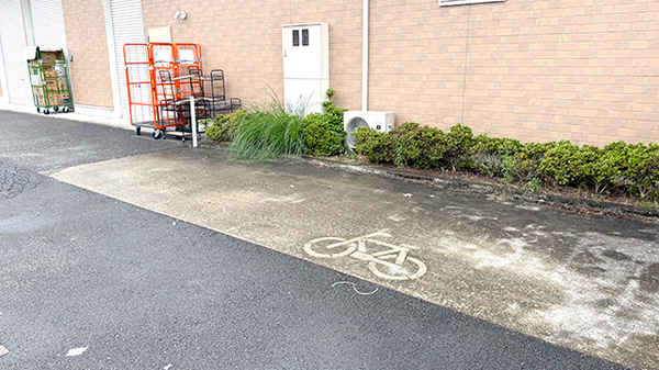 ゴダイ薬局　龍野北店の駐輪場