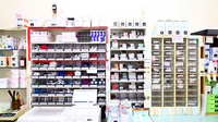 トリム薬局　都城店の薬棚