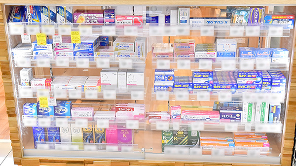 調剤薬局ツルハドラッグ亀有店の一般医薬品
