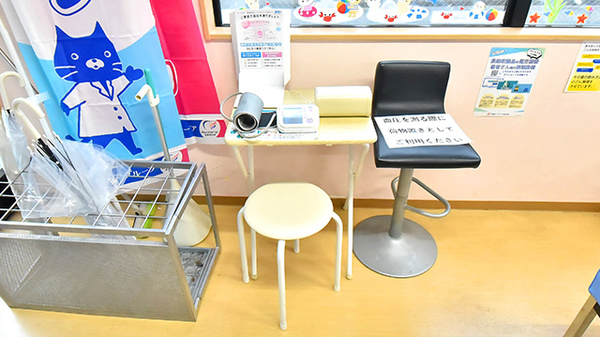 ファーマライズ薬局　あさか店の血圧計