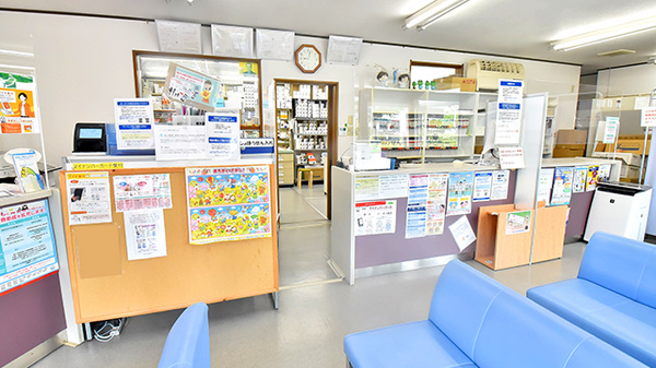 ファーマライズ薬局　キクヤ緑町店の受付/カウンター