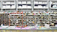 ファーマライズ薬局　キクヤ東本町店の薬棚