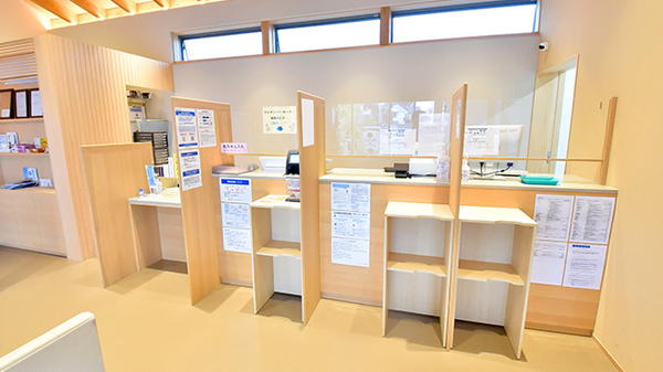 ファーマライズ薬局　キクヤ愛知川店の受付/カウンター