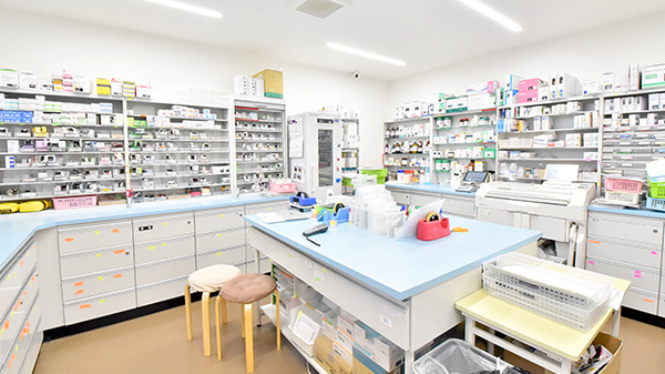 ファーマライズ薬局　キクヤ愛知川店の調剤室