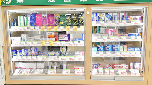 スギ薬局 高蔵寺北店の一般医薬品