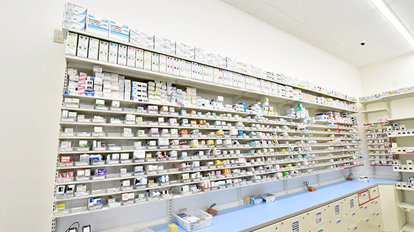 スギ薬局 高蔵寺北店の薬棚