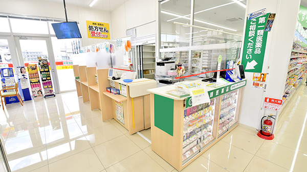 スギ薬局 富士見渡戸店の受付/カウンター