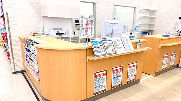 セキ薬局　幸手店の受付/カウンター