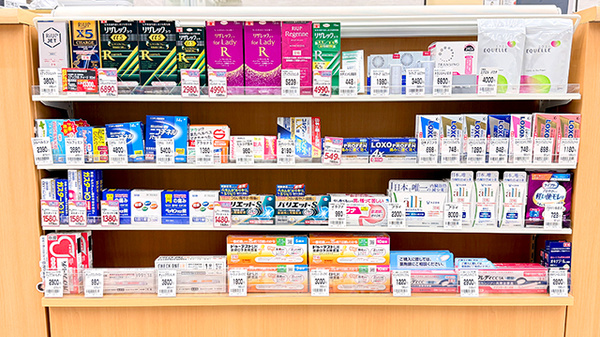 セキ薬局　幸手店の一般医薬品
