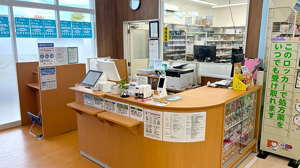 ユタカ薬局木戸の受付/カウンター