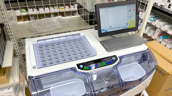 ユタカ薬局木戸の調剤器具