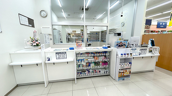 ププレひまわり薬局 本郷店の受付/カウンター