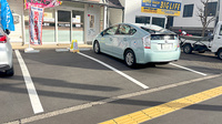 マロン薬局の駐車場
