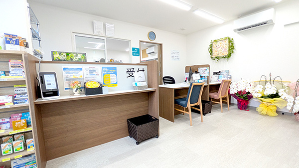 つくし薬局　盛岡山王店の受付/カウンター