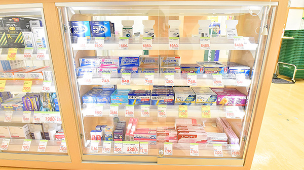 スギ薬局 中野通り店の一般医薬品
