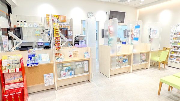 あけぼの薬局　豊洲セイルパーク店の受付/カウンター