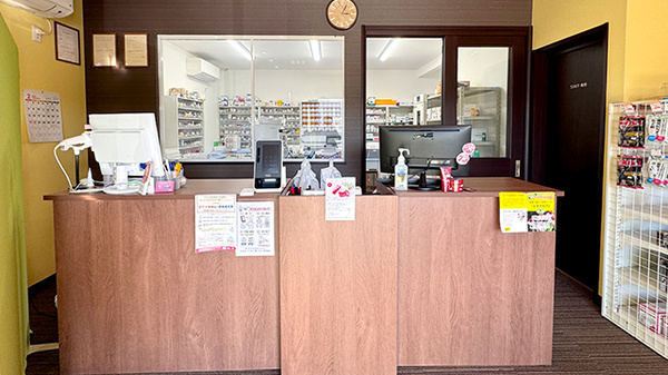 大信薬局ひびきの店の受付/カウンター