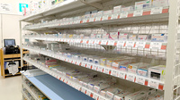 モリキ安曇野穂高薬局の薬棚