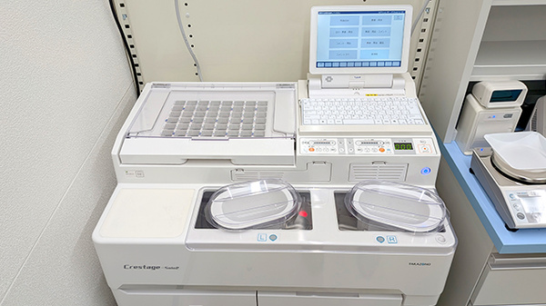 モリキ安曇野穂高薬局の調剤器具