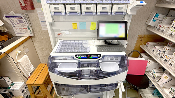 陽だまり薬局の調剤器具